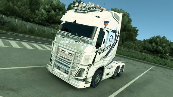 ETS2 (Euro Truck Simulator 2)#22 на руле от Artplays V-1600 Pro Plus.