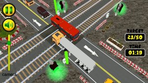 Railroad Crossing Fun Mania Train Simulator 3D (Level 5)