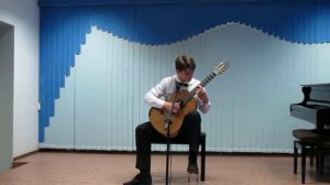 "Танго, Чао Париж" -  Астор Пьяццолла - исп. Агафонов Илья