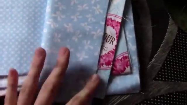 Посылочка для скрапбукинга с AliExpress - Ткани/ Shopping for scrapbooking/ Скрапбукинг смотреть онлайн