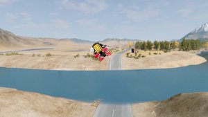 Big & Small Thomas the Tank Engine with Saw Wheels vs Hulk | BeamNG.Drive