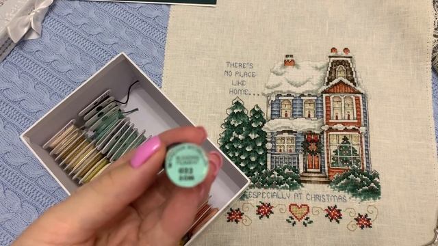 44. Вышивка крестом. Первый финиш 2020. Stoney Creek. DMC или Anchor.