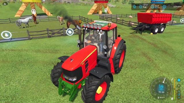 KING OF COLORS ! EASY FILLING ANIMALS FEEDING ON TRAILERS - Farming Simulator 22 смотреть онлайн