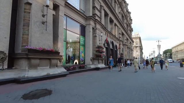 Беларусь, Минск, проспект Независимости | Бестужевские прогулки смотреть онлайн