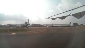 8Q-VAT landing at Ibrahim Nasir International Airport