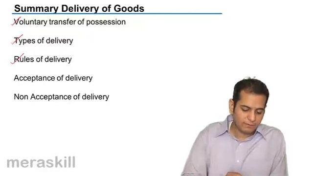 Summary Delivery of Goods | Transfer of Ownership and Delivery | CA CPT | CS & CMA Foundation смотреть онлайн