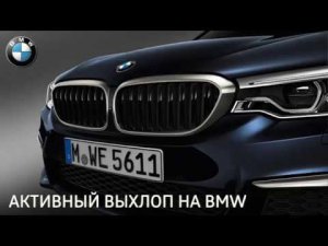 Активный выхлоп на BMW дизель - AESS.RU