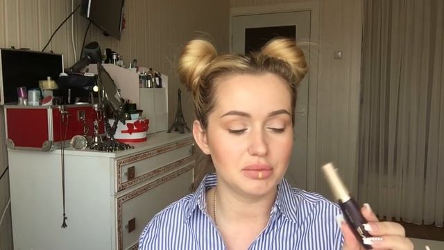 Тест драйв белорусской туши Gold Relouis баклажан. Лучшая белорусская косметика