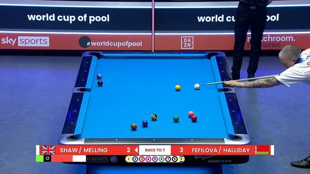 Great Britain A vs Belarus | First Round | 2021 World Cup of Pool смотреть онлайн