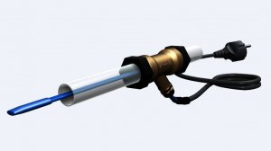 Устройство ввода нагревательного кабеля в трубу