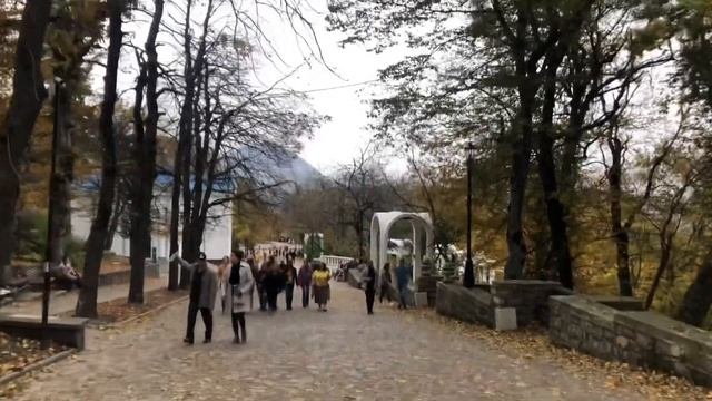 #железноводск 17.10.2021Идем по терренкуру в лечебный парк #минеральнаявода #минеральныеводы
