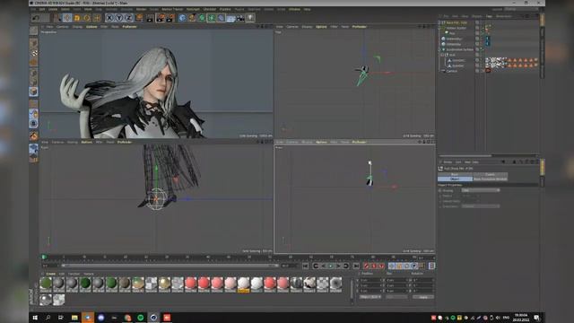 Тихий вечер с GSMgarden: рендер в CINEMA 4D смотреть онлайн