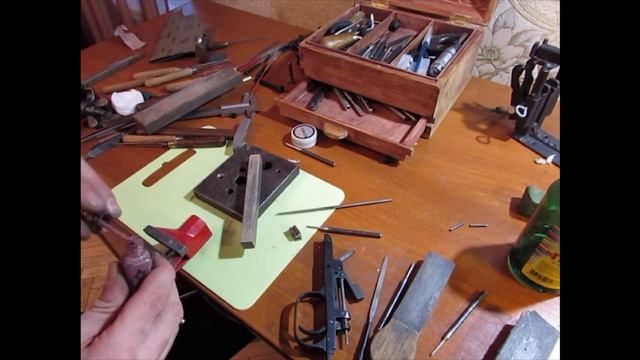 Доработка ударно-спускового механизма карабина СКС часть3 смотреть онлайн