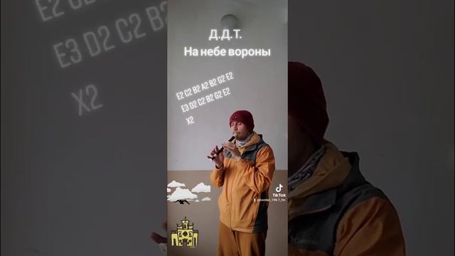 ДДТ - На небе вороны соло флейты