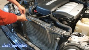 Mercedes w210 Radiator Removal E220 , E320 , E270 , E400