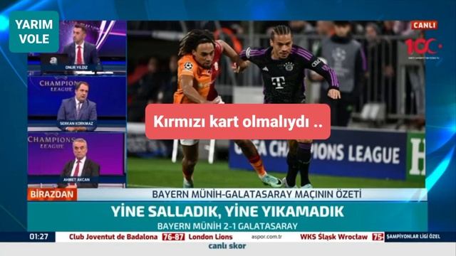 A SPOR: Davies'in atılmaması önemli bir hataydı  !! Bayern 2-1 Galatasaray смотреть онлайн