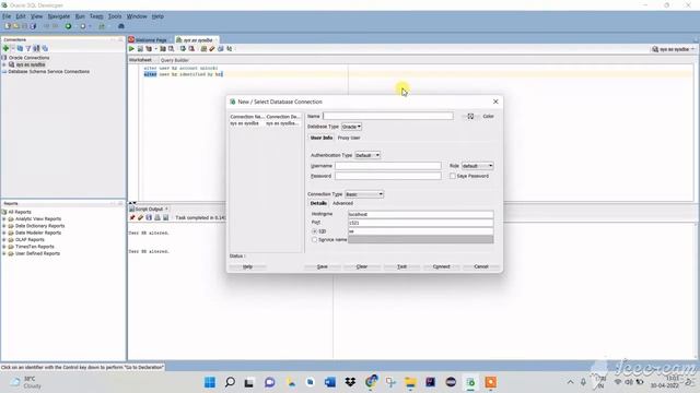 How to add HR account in SQL Developer | HOW TO UNLOCK HR USER in Oracle Database | Kailash Namata