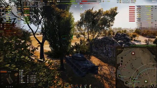 TVP 50/51, 35% прочности с начала боя осталось,но ВОИНА взял!!! смотреть онлайн