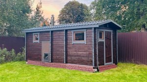 Баня из Бруса под Ключ. Отзыв √ 50.