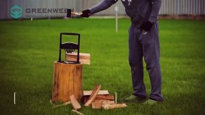 Обзор Ручной мини дровокол GreenWeen для загородного дома