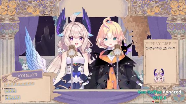 Cruel Angel's Thesis - Yoka Takahashi / Enna-Millie Karaoke / [Enna , Millie | NIJISANJI EN]