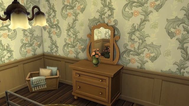 Sims 4 Country Cottage | Stop Motion | No CC | Tray File Download Link In Description смотреть онлайн