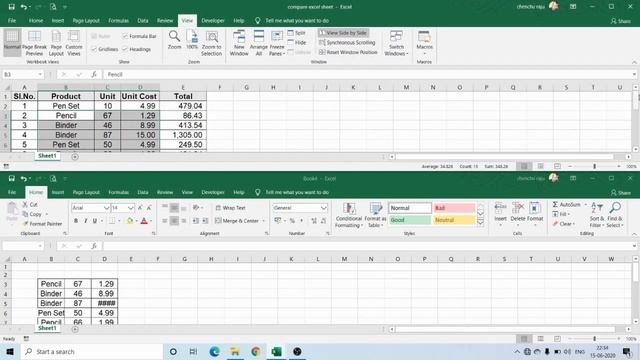 Compare sheets side by side in MS Excel |Tips & Tricks | CR Tech Talks | in Telugu смотреть онлайн