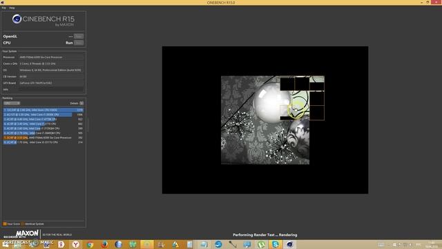 CINEBENCH бесплатная программа для теста производительности PC смотреть онлайн