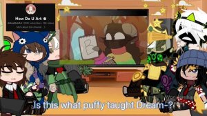 Mcyt react to Dream 1/? ||Dsmp/Mcyt|| Gacha club