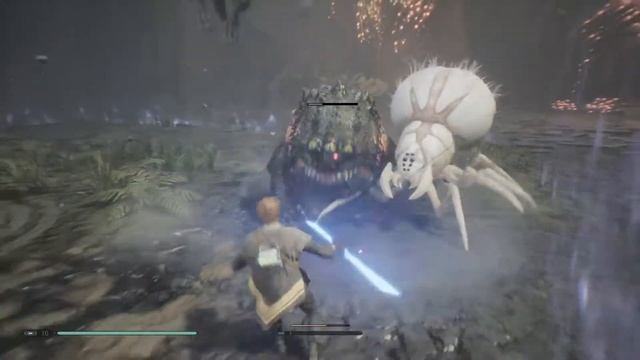 STAR WARS Jedi - Fallen Order™ - Wyyyschokk Den Combat Challenge Grandmaster No Damage - PS4 PRO смотреть онлайн