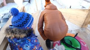 Тюбинговая горка БигБен. Детская горка.