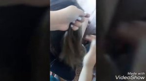 Вывернутая коса. Первое видео. Алина Шевц )