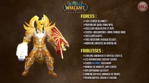 GUIDE : QUE VAUT LE PALADIN : CLASSE MÉTIERS RACES... - WOW CLASSIC