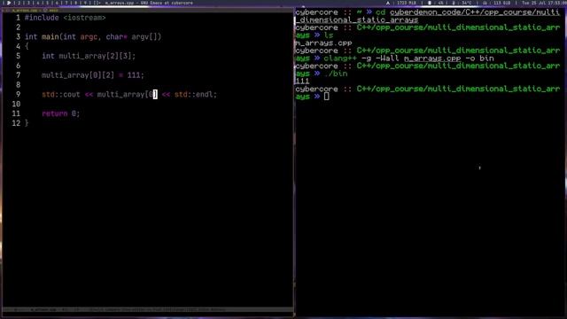 C++ понятный курс для начинающих. #18 Многомерные статические массивы Multidimensional static array