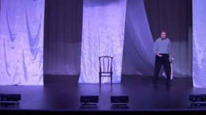 Моноспектакль часть2, Есенин "В своей стране я словно иностранец..."