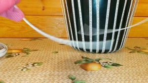 Плетём кашпо из полиротанга. Как сплести кашпо своими руками. DIY