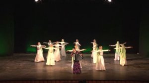 Чеченский девичий танец Малика Ансамбль Сармат Худ рук Эдуард Гугкаев