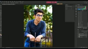 Photoshop cc Tutorial : How to Make Portrait photo Editing Camera Raw In Adobe  cc 2018