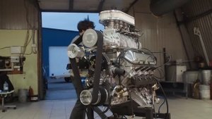 Запуск компрессорного ЗМЗ V8