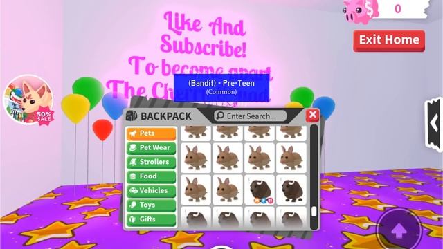 My AdoptMe Inventory! | Roblox AdoptMe! смотреть онлайн