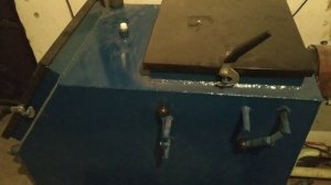 Котел ПИТОН в работе