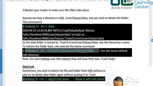 Hadoop Tutorial | HDFS Hadoop Commands Part 2 | Hadoop Commands | HDFS |@OnlineLearningCenterIndia смотреть онлайн