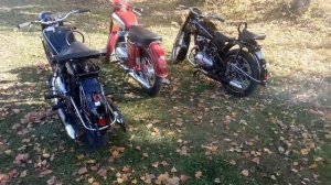 Иж 49, iz 49, jawa 360, Ява старушка, заводка и робота