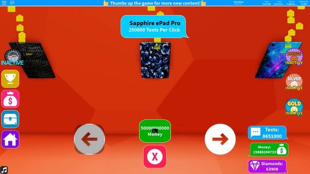 СИМУЛЯТОР ТЕКСТА! КУПИЛ САМЫЙ ДОРОГОЙ ПЛАНШЕТ В МИРЕ! 20 МИЛЛИАРДОВ СООБЩЕНИЙ ROBLOX SIMULATOR смотреть онлайн