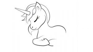 Как нарисовать единорога ?［23］
