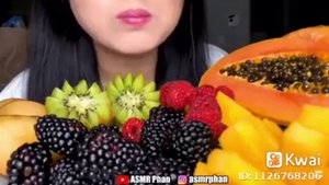 ASMR ЕДА (фрукты)