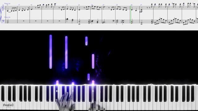 The Piano Duet (Corpse Bride) - Piano Tutorial + Free Sheet Music смотреть онлайн