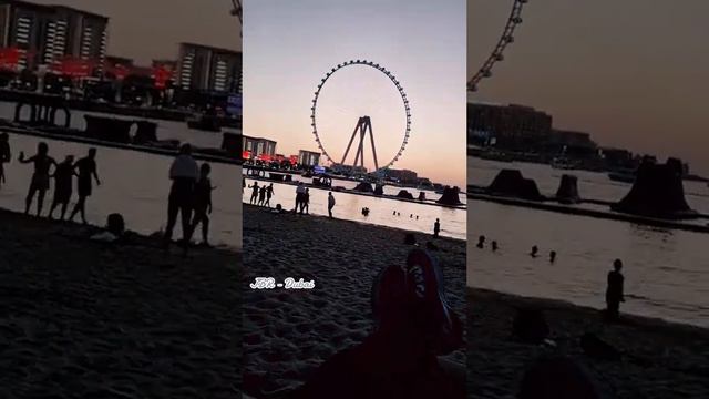 JBR Dubai Sunset Timelapse