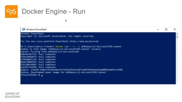 Run CLI for Microsoft 365 in Docker container смотреть онлайн