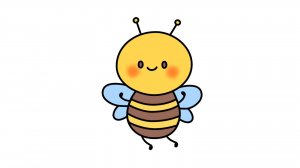 Как нарисовать Пчелку | Простые рисунки | Coloring Kids